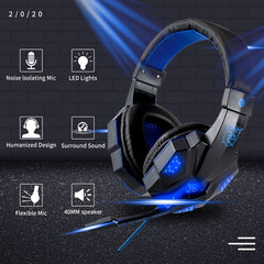 Pro LED Gamer Headset